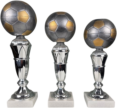 Set voetbalbekers op=op