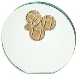 Glasstandaard jeu de boules