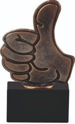 Trofee duim omhoog
