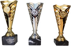 Beker goud-zilver-brons
