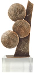 jeu de boules op glas