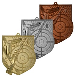 Medaille schieten