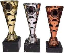 Bekertje goud/zilver/brons