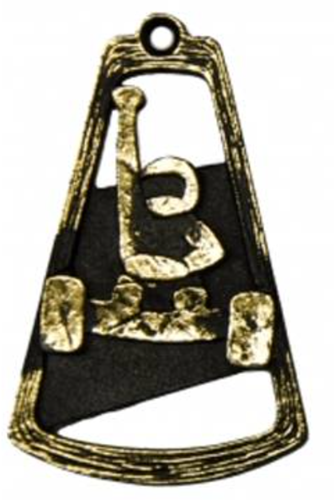 Medaille karten - Goud