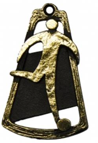 Medaille voetbal - Goud