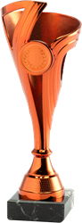 Bekertje goud/zilver/brons - Brons